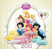 Календарь 'Принцессы' на 2011 год