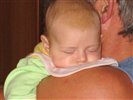 Настена: на плече у деда лучше спится.