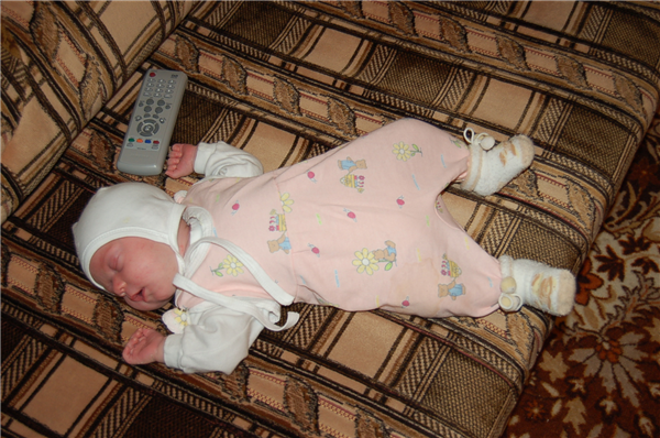 Уснула на самом интересном месте!