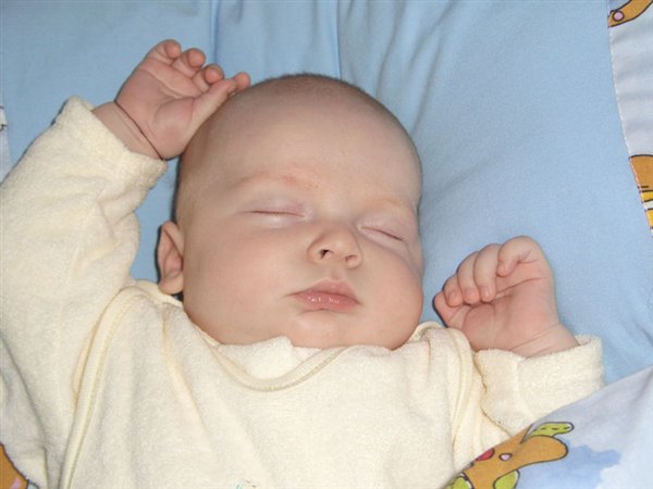 Спит Никита в царстве снов.