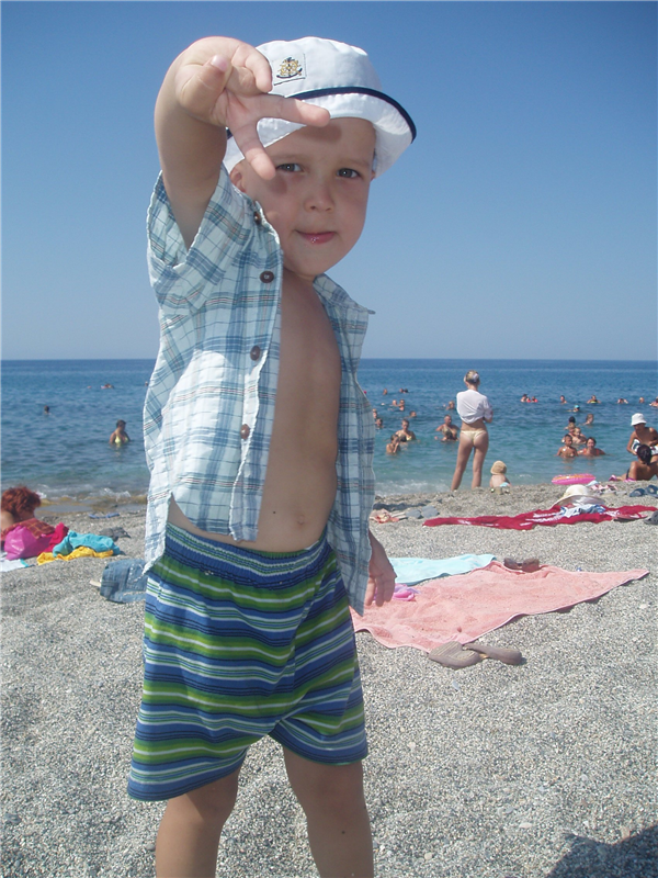 Вадим на средиземном море!!!