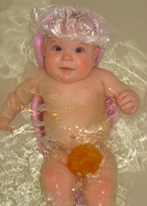 Главное голову не намочить!