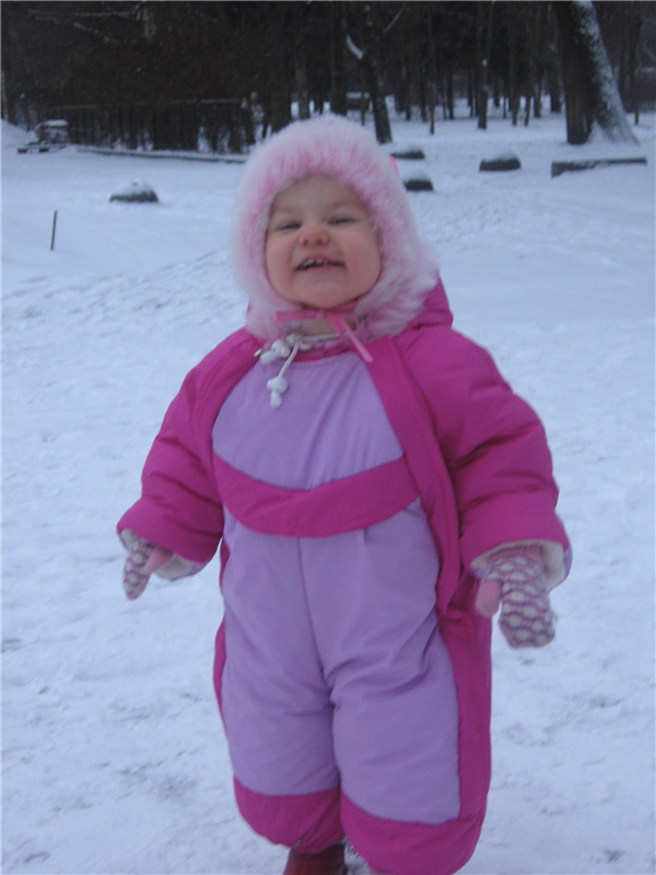 Первый снег!