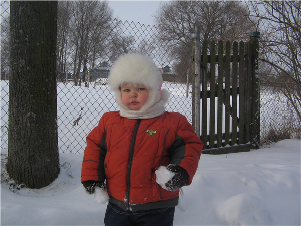 Иду лепить снеговика