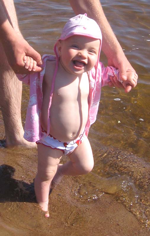 первые шажочки