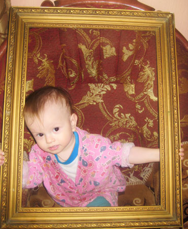 Автопортрет в старинной раме