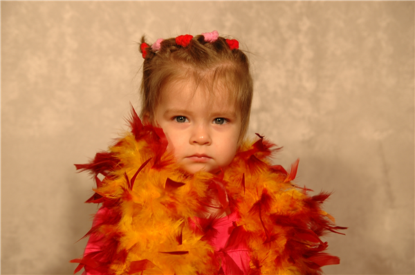 Гламурная барышня