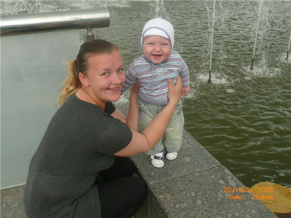 На прогулке с мамочкой в парке Царицыно