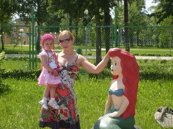 На прогулке в городском парке