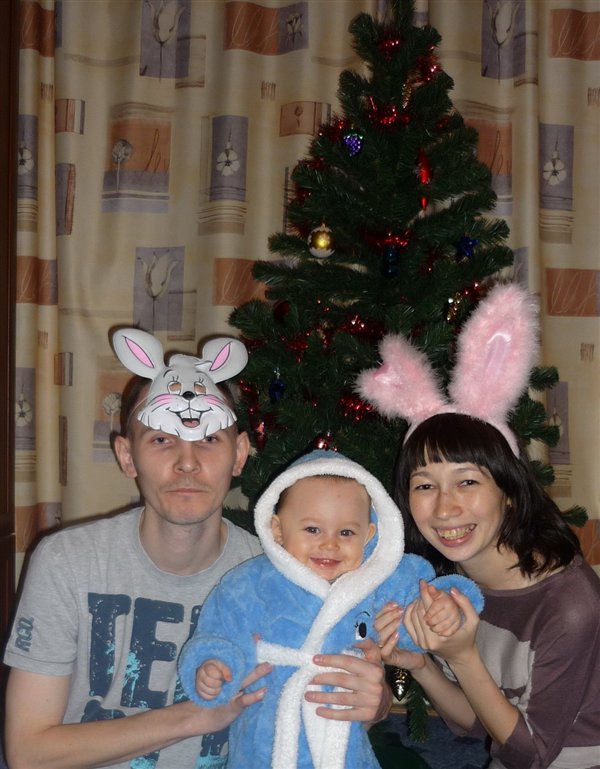 Первый Новый год маленького Амира!