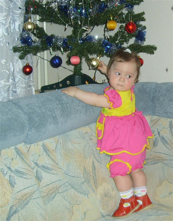 Первый Новый год Виктории