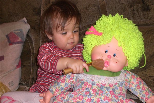 Играем в визажиста!