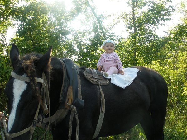 Это я на лошадке!