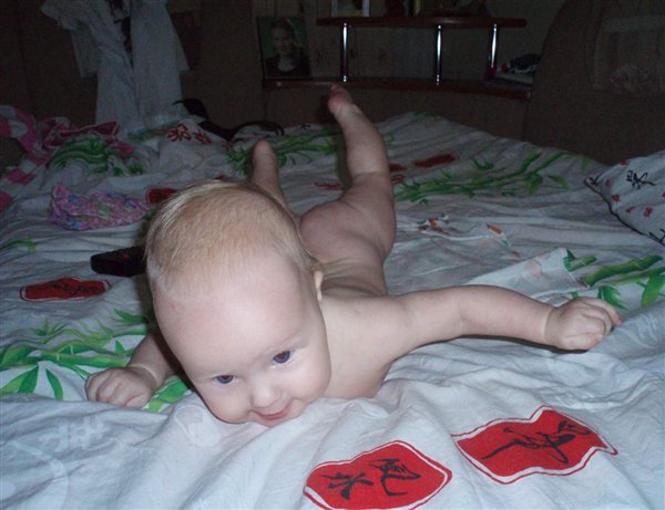 И я обязательно научусь ползать!