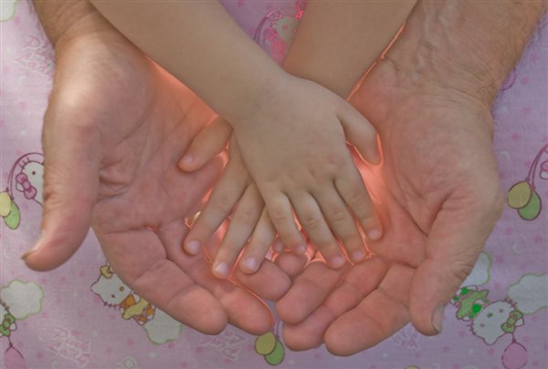 Тепло папиных рук