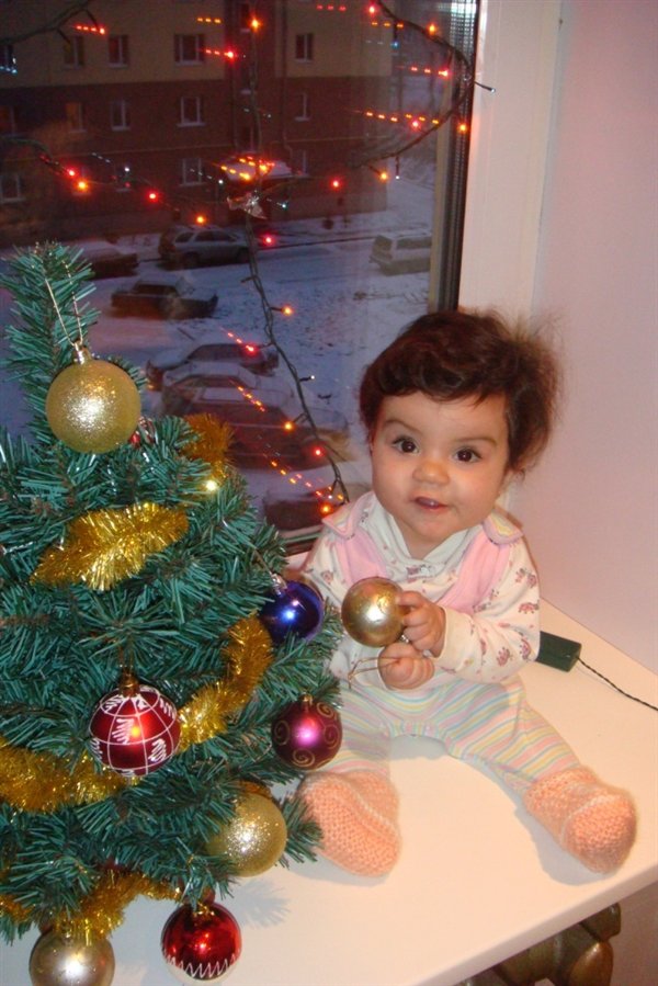 Вот мой первый новый год!!!