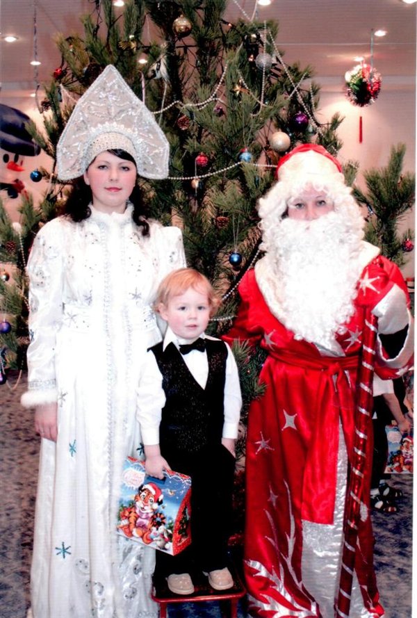 Первый Новый год в детском саду