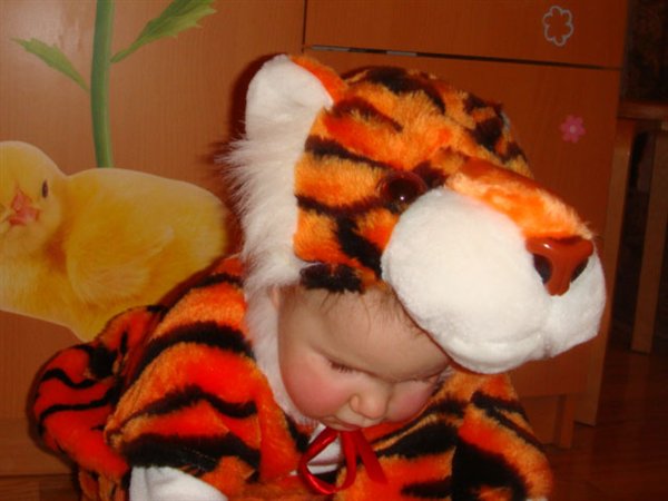 Тигрёнок Анютка!