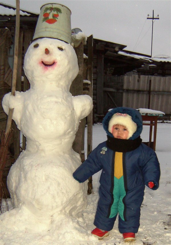 Прогулка со Снеговиком