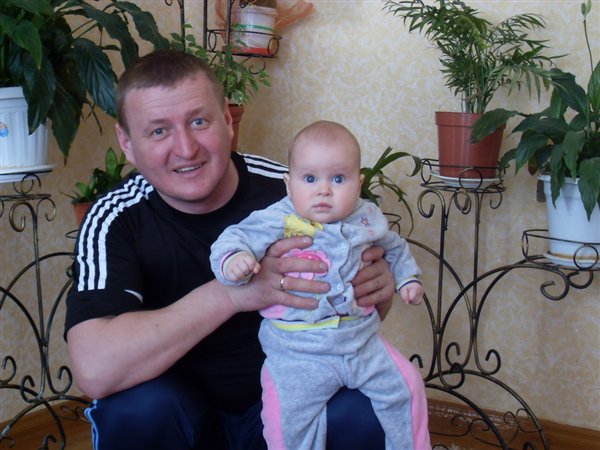 Вот такая я у папы!