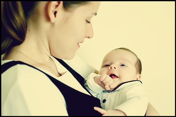 У мамочки на ручках