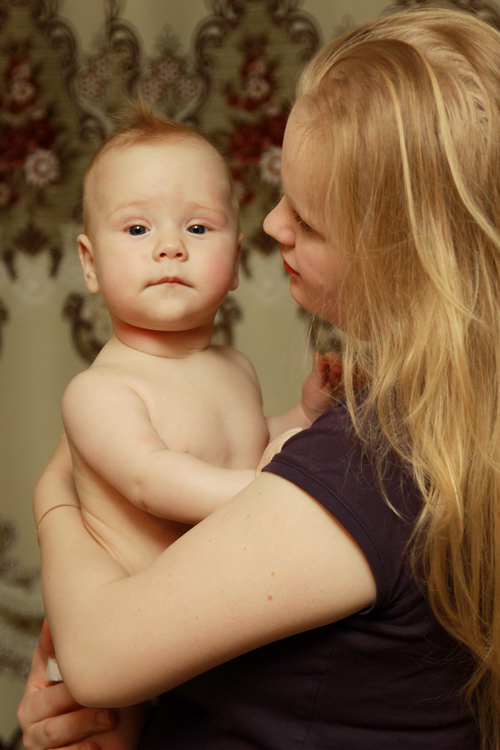 Мой сыночек.