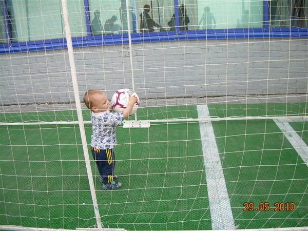 маленький футболист